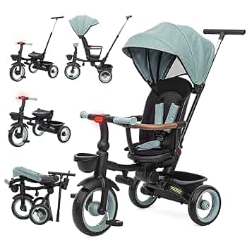 UBRAVOO 日よけ付き多機能 1～6 歳向け子供用三輪車 Amazon.co.jp: UBRAVOO 三輪車 子供用三輪車 6IN1 乗用玩具